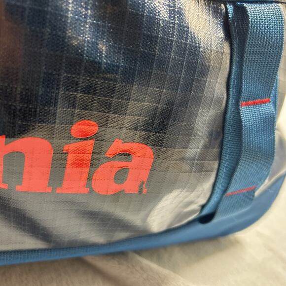 Patagonia Black Hole Wheeled Duffel Bag 70L Big Sur Blue Discontinued Gloss - Picture 14 of 16